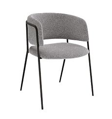 Стул KENNER 303SD черный/микробукле серый Стул KENNER 303SD черный/микробукле серый